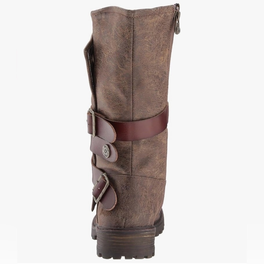 Blowfish Malibu Rider Moto Boots | Buckle Strap Vegan Boots | Size 7 - Picture 6 of 15